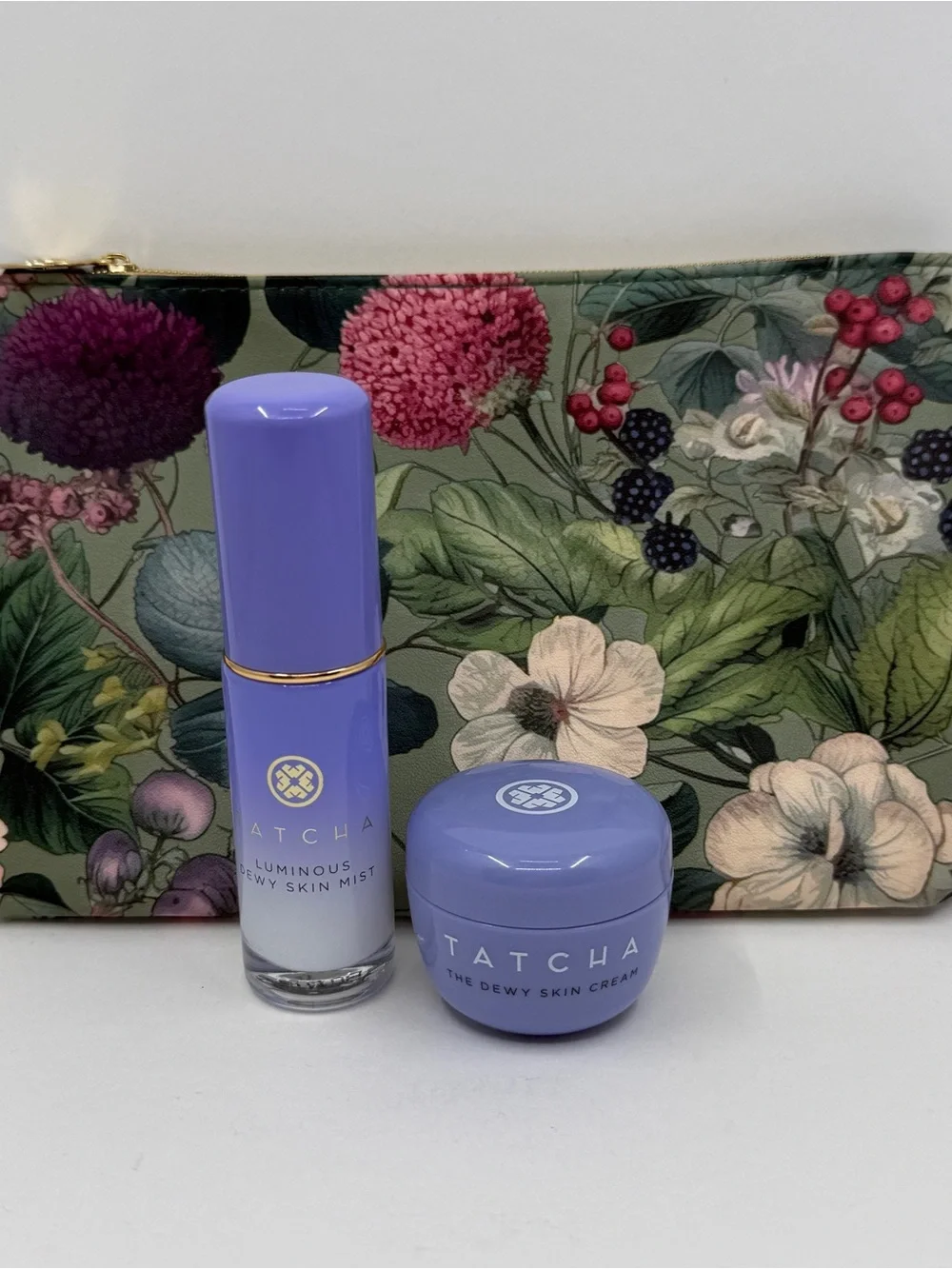 Tatcha DUOs WATER CREAM DEWY CREAM SKIN MIST RICE WASH YOU PICK SET! Travel Size